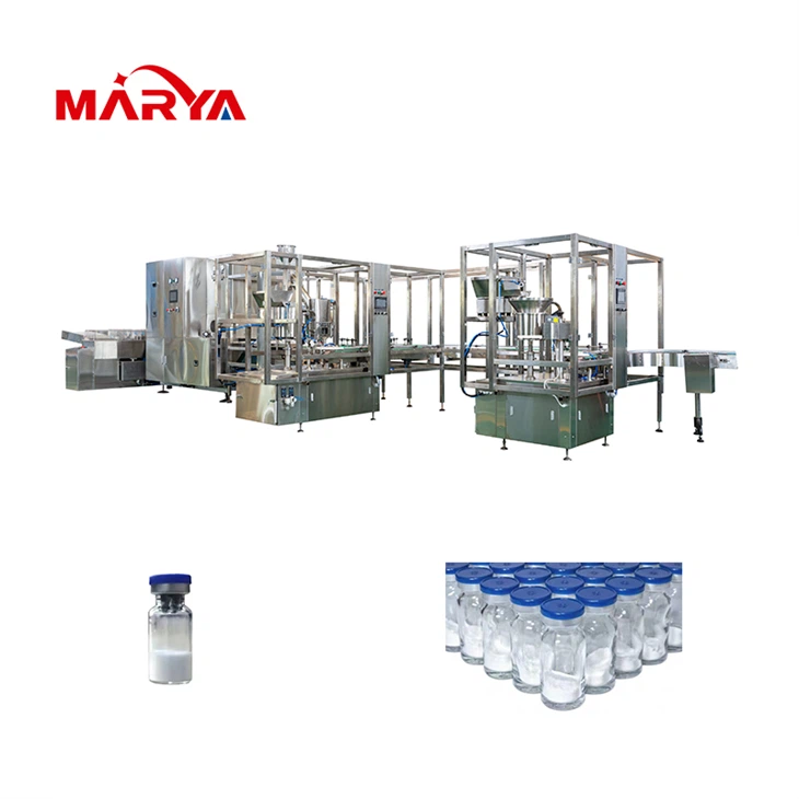 Mesin pengisian bubuk vial